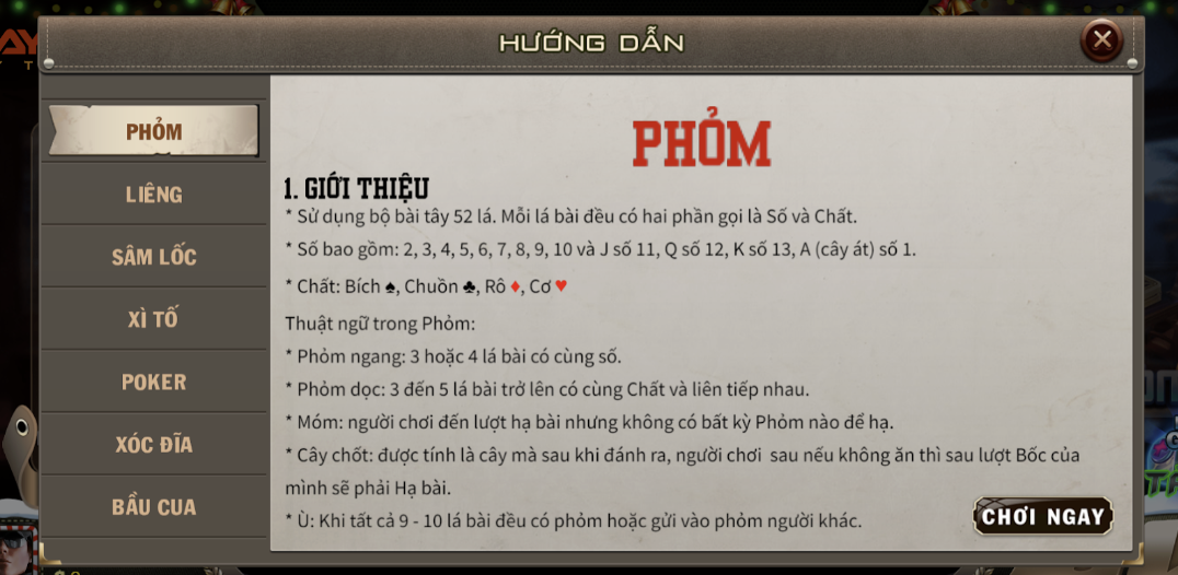 Kinh nghiệm hay ho tham gia hiệu quả game bài Phỏm