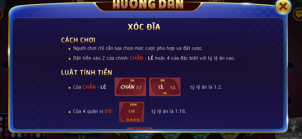 Lưu ý tối thiểu khi tham gia game bai doi thuong Xóc Đĩa