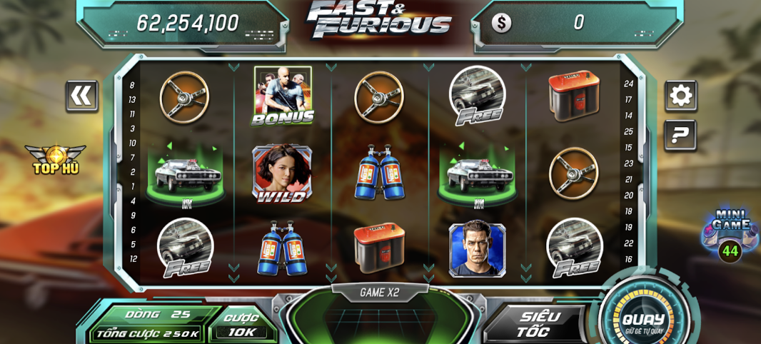 Khám phá luật chơi của tựa game bài Fast & Furious