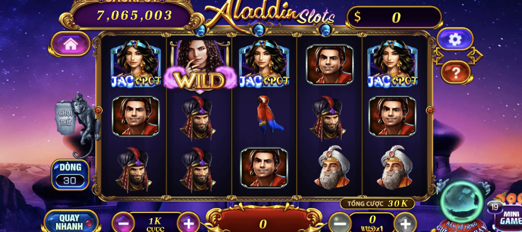 Mẹo tham gia game bai doi thuong Aladin tại 789club