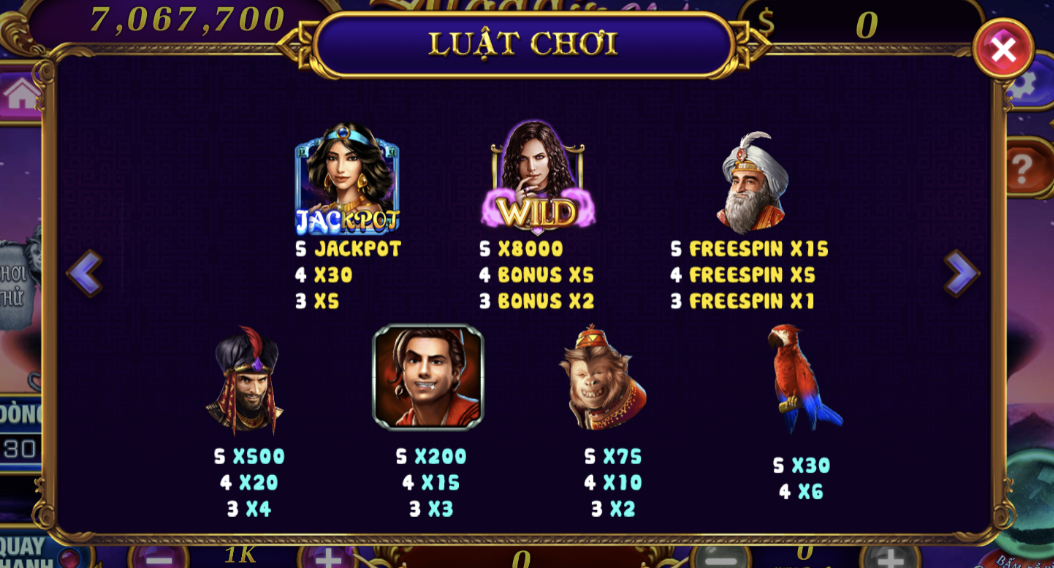 Những chú ý khi tham gia tựa game bài Aladin tại 789club