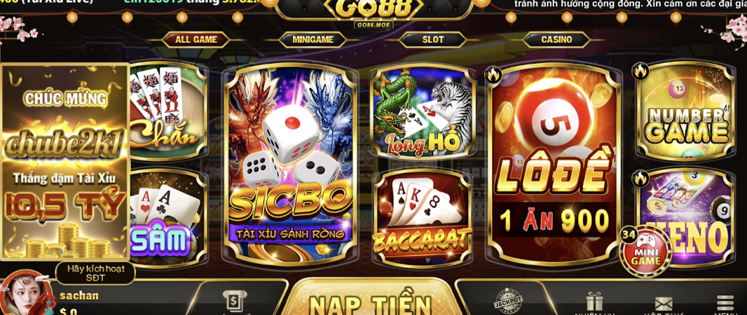 Những nét thu hút game thủ từ game bài đổi thưởng Baccarat