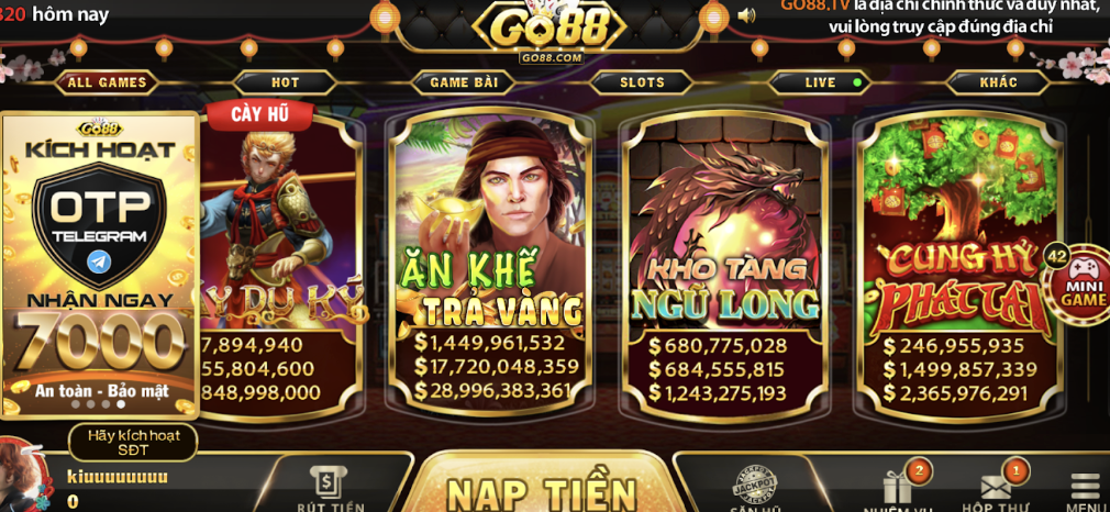 Khám phá sức hấp dẫn game bài đổi thưởng Ăn khế trả vàng Go88