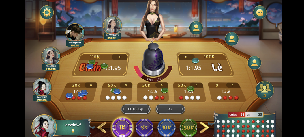 Hướng dẫn ngay luật chơi game bài đổi thưởng Xóc Đĩa