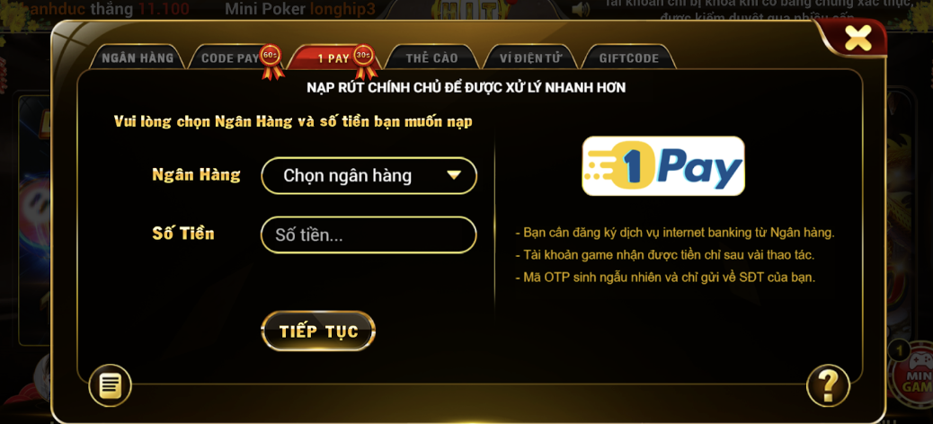 Phương thức rút tiền nên biết khi tham gia tại Hit Club