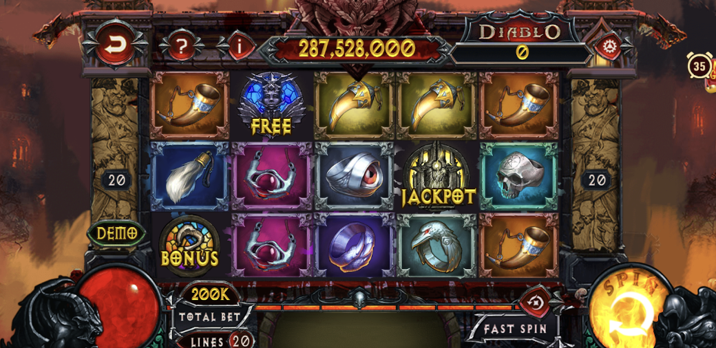 t game Diablo Slot