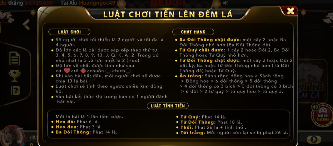 Tuân thủ luật chơi game