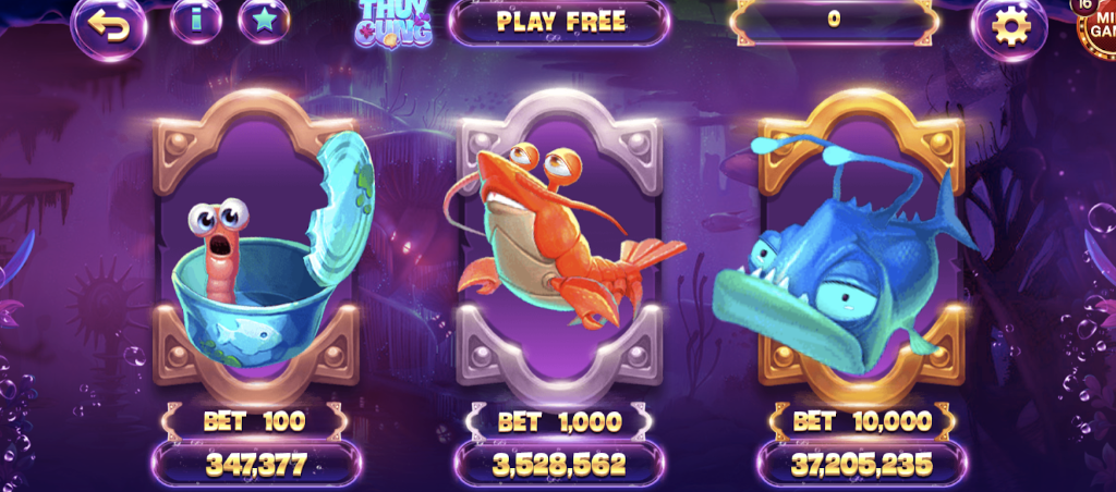 Những điểm thu hút khi tham gia game đổi thưởng Thủy Cung